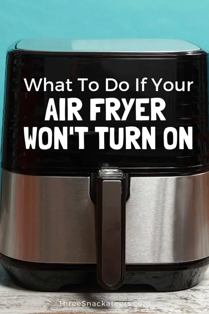 Air Fryer Won't Turn On 3